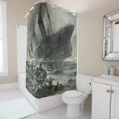 Sinking RMS Titanic Douchegordijn (In situ)