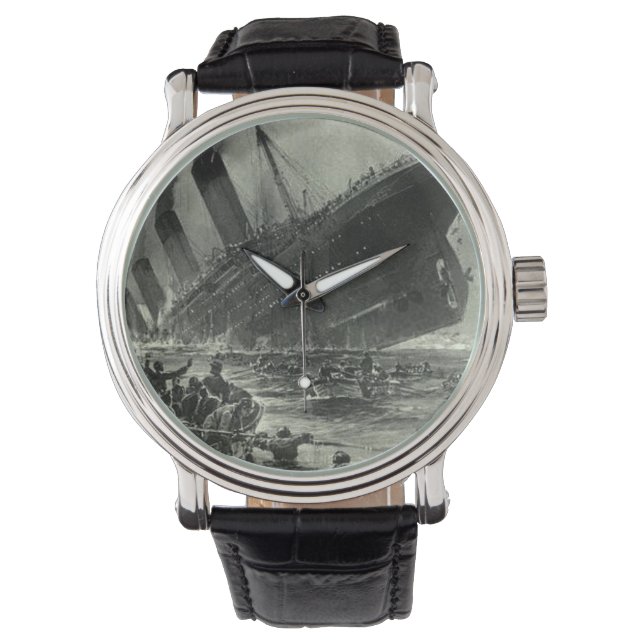 Sinking RMS Titanic Horloge (Voorkant)