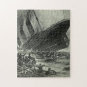 Sinking RMS Titanic Legpuzzel (Verticaal)