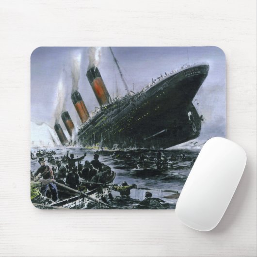 Sinking RMS Titanic Muismat (Met muis)