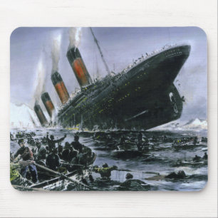 Sinking RMS Titanic Muismat