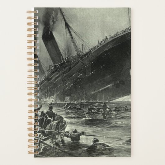Sinking RMS Titanic Planner (Voorkant)