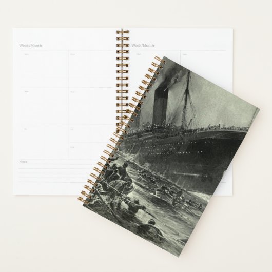 Sinking RMS Titanic Planner (Display)