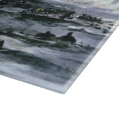 Sinking RMS Titanic Snijplank (Hoek)