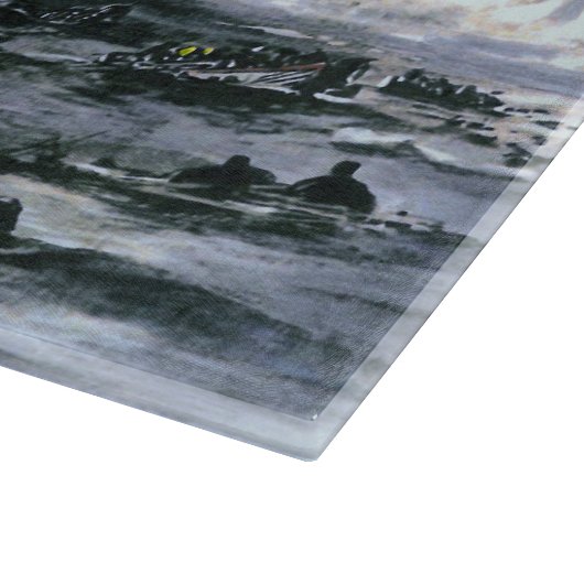 Sinking RMS Titanic Snijplank (Hoek)