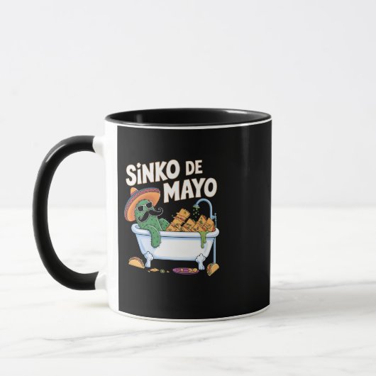 Sinko de Mayo Cinco De Mayo Cactus Funny Mok (Links)