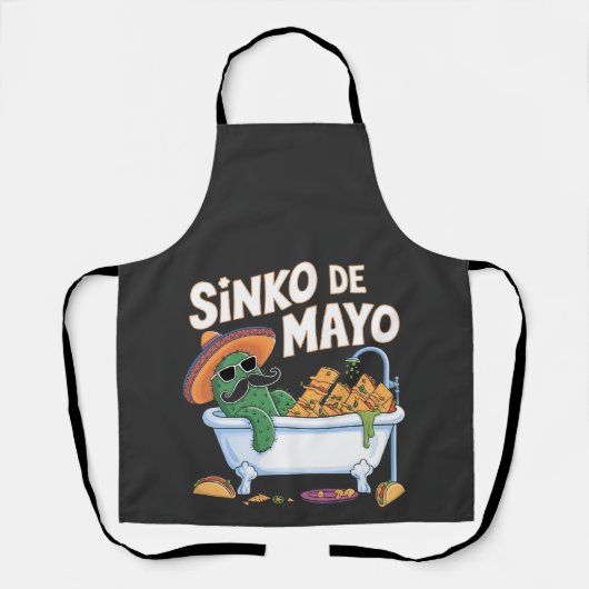 Sinko de Mayo Cinco De Mayo Cactus Funny Schort (Voorkant)