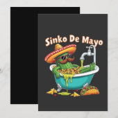 Sinko de Mayo"Grappige Cinco de Mayo Cactus Kaart (Voorkant / Achterkant)