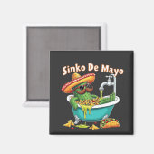 Sinko de Mayo"Grappige Cinco de Mayo Cactus Magneet (Voorkant / Achterkant)
