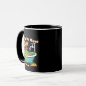 Sinko de Mayo"Grappige Cinco de Mayo Cactus Mok (Voorkant links)