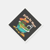 Sinko de Mayo"Grappige Cinco de Mayo Cactus Servet (Hoek)
