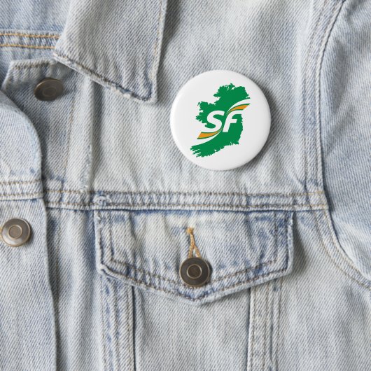 Sinn Fein Button (In situ)