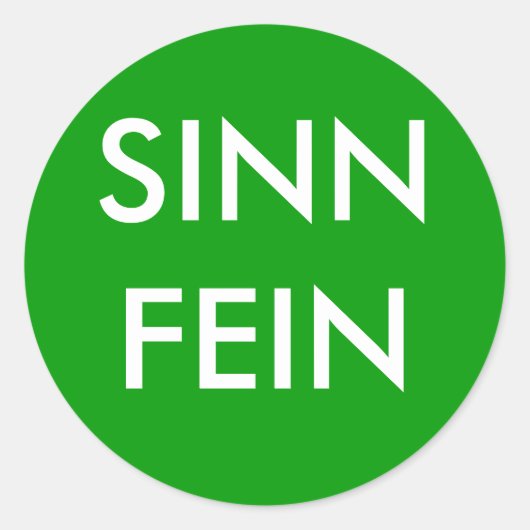 Sinn Fein Sticker (Voorkant)