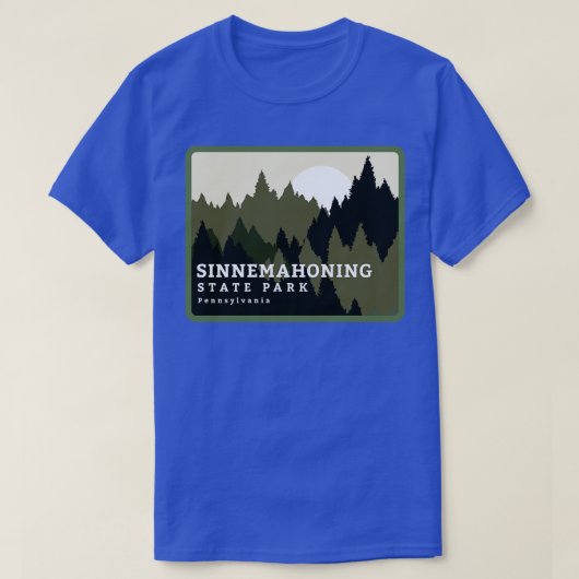 Sinnemahoning State Park Pennsylvania Forest Sunri T-shirt (Design voorkant)