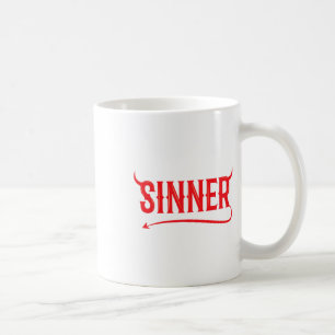 Sinner Outfit Matching Kleding Paar Gifts Fun Ha Koffiemok