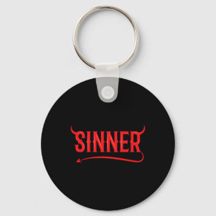 Sinner Outfit Matching Kleding Paar Gifts Fun Ha Sleutelhanger