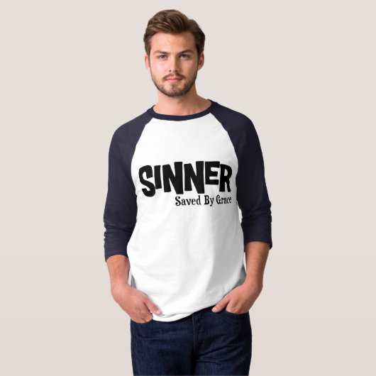 Sinner T-shirt (Voorkant volledig)