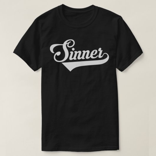 Sinner T-shirt (Design voorkant)