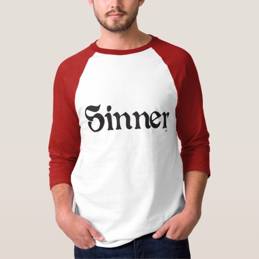 Sinner T-shirt (Voorkant)