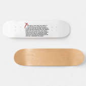 Sinners Prayer Skateboard (Horizontaal)
