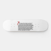 Sinners Prayer Skateboard (Horizontaal)