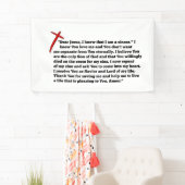 Sinners Prayer Spandoek (Insitu)