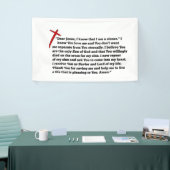 Sinners Prayer Spandoek (Beurs)