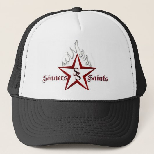 Sinners Saints Trucker Hat Trucker Pet (Voorkant)