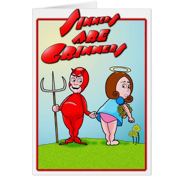 Sinners zijn Grinners (Voorkant)