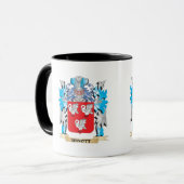 Sinnott Coat of Arms - Familiecrest Mok (Voorkant links)