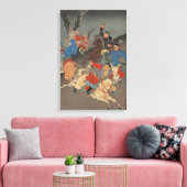 Sino japans oorlog -  japans kunst Afbeelding Canvas Afdruk (Insitu (Woonkamer))