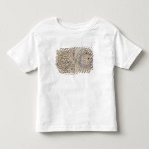 Sino-Koreaanse wereldkaart Kinder Shirts