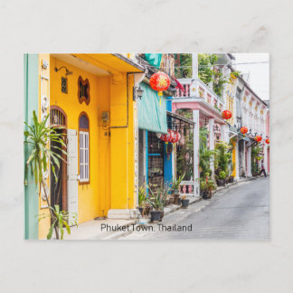 Sino Portugese architectuur in Soi Romanee Briefkaart