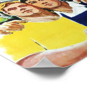 Sino Sovjet-samenwerking Poster (Hoek)