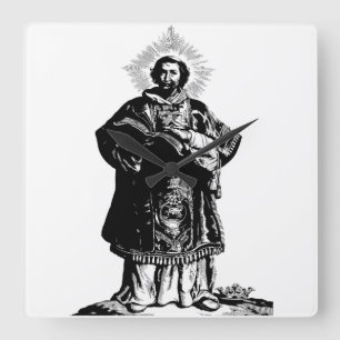 Sint Adalbert van Praag Bisschop en Martelaar Vierkante Klok