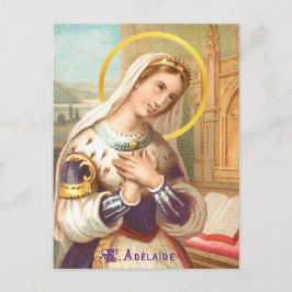 Sint-Adelheid, keizerin van het Heilige Roomse Rij Briefkaart