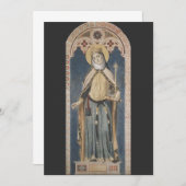 Sint-Adelheid van Italië Bedankkaart (Voorkant / Achterkant)