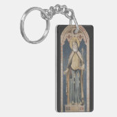 Sint Adelheid van Italië Keizerlijke Genade Kunst Sleutelhanger (Voorkant Links)