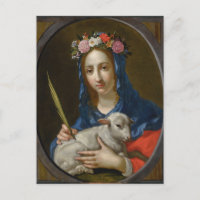 Sint Agatha (door Cesare Dandini) Ansichtkaart