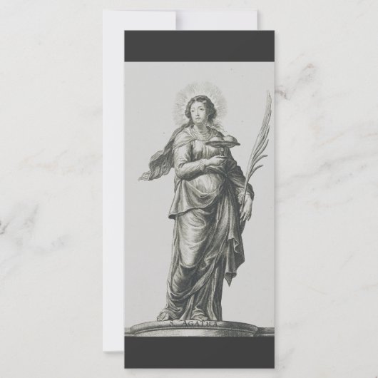 Sint Agatha van Sicilië (Voorkant)