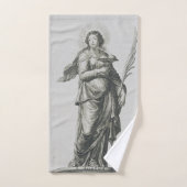 Sint Agatha van Sicilië Bad Handdoek (Handdoek)