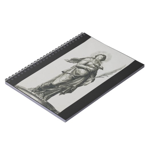 Sint Agatha van Sicilië Notitieboek (Linkerzijde)