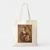 Sint-Agnes door Alonso Cano Tote Bag (Achterkant)