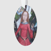 Sint-Agnes van Rome (detail; M 070) Acryl Ornament (voorkant)