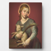 Sint-Agnes van Rome Fotoplaat (voorkant)