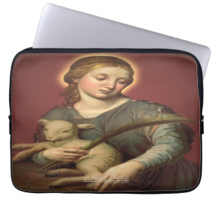 Sint-Agnes van Rome Laptop Sleeve