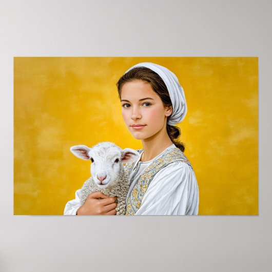Sint Agnes van Rome: Onschuld en Moed Poster (Voorkant)