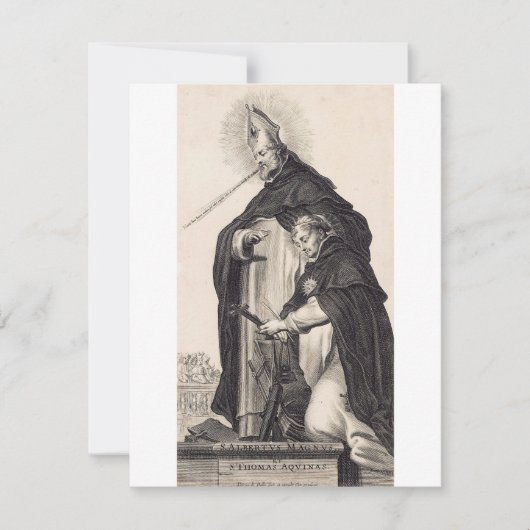 Sint Albert de Grote en Sint Thomas van Aquino (Voorkant)