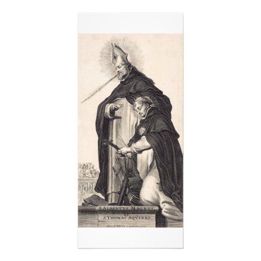 Sint Albert de Grote en Sint Thomas van Aquino Reclamekaart (Voorkant)