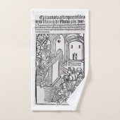 Sint Albertus de Grote Universele Dokter Kunst Bad Handdoek (Handdoek)